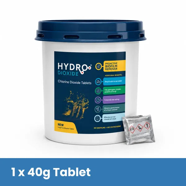 Hydro Dioxide Biofilm Eliminator - 40g Tablet